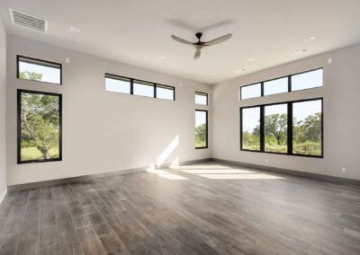 austin / round mountain custom home - master bedroom